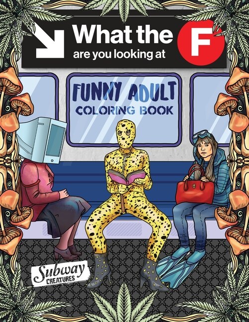 Front cover_Funny Adult Coloring Book