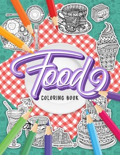 Front cover_FOOD Coloring Book