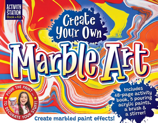 CREATE YOUR OWN MARBLE ART by That Imagine