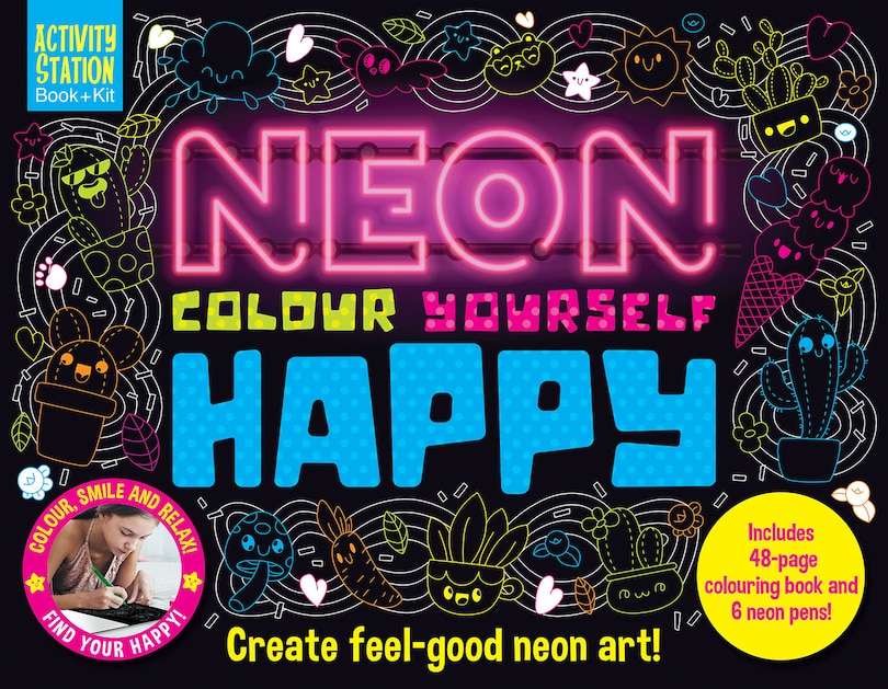 NEON COLOUR YOURSELF HAPPY