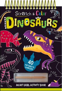 Scratch And Color  Dinosaurs