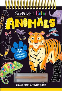Scratch And Color Animals