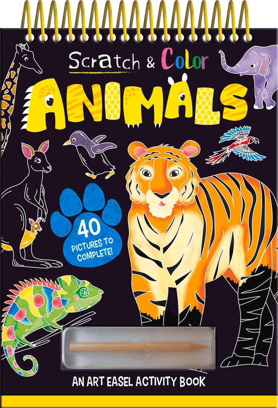 Scratch And Color Animals