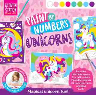 PAINT BY NUMBERS UNICORNS by Kits Activity