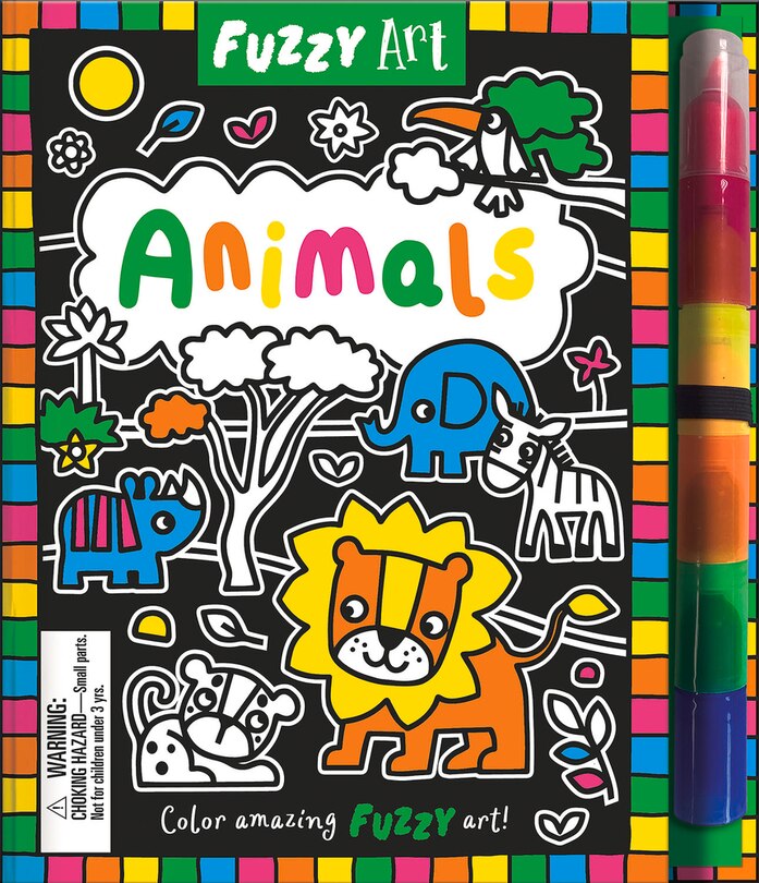 Front cover_Fuzzy Art Animals
