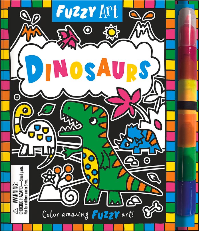 Couverture_Fuzzy Art Dinosaurs