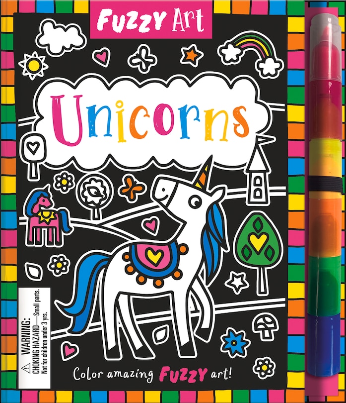 Front cover_Fuzzy Art Unicorns