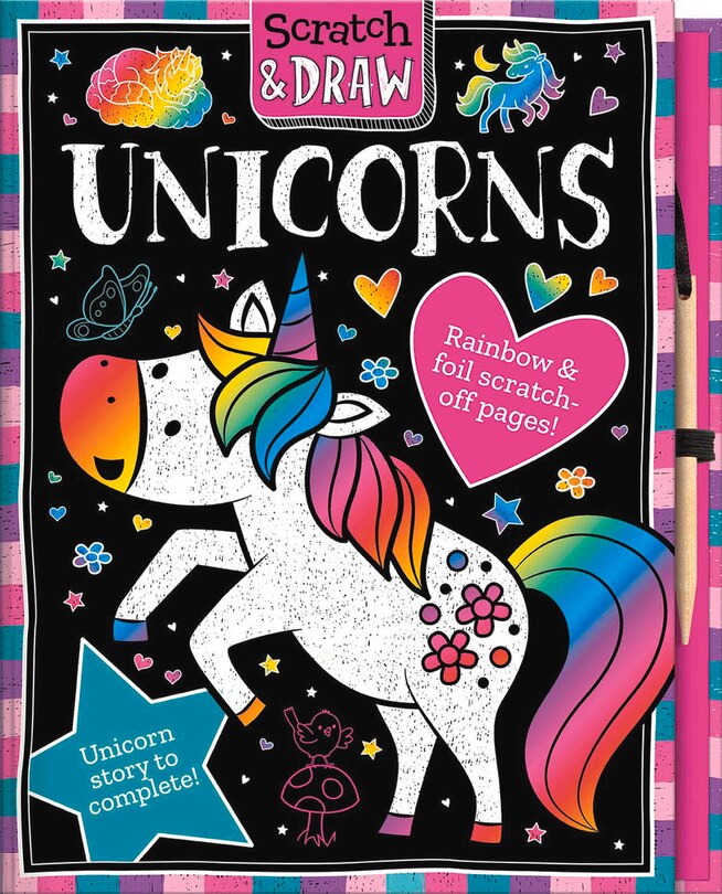Front cover_SCRATCH & DRAW UNICORNS