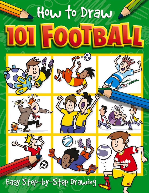 Front cover_How to Draw 101 Football