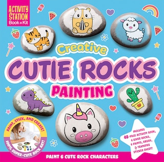 Front cover_CREATIVE CUTIE ROCK PAINTING