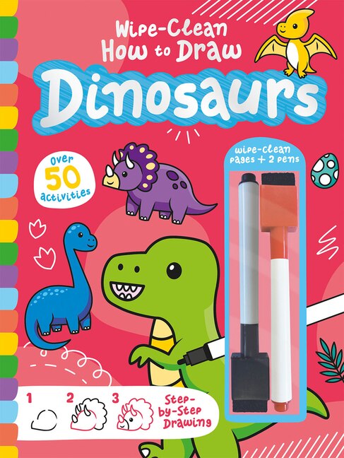 Front cover_WIPECLEAN HT DRAW DINOSAURS