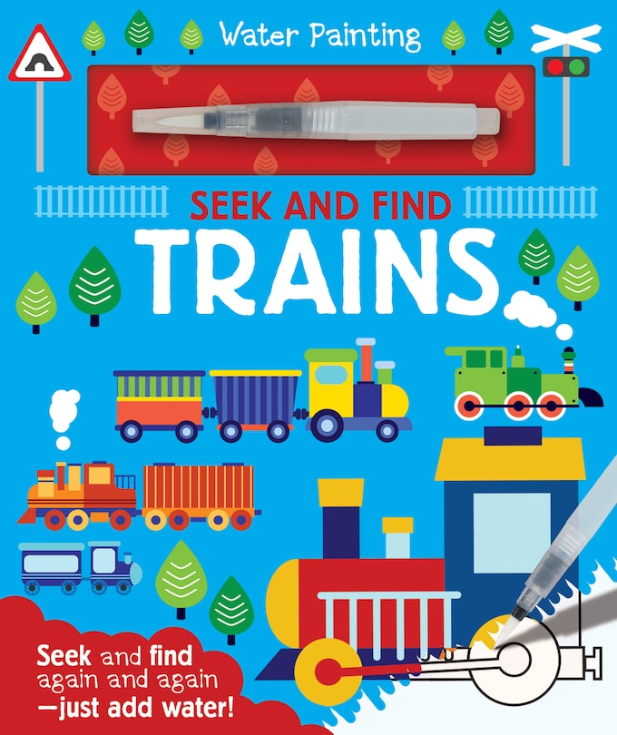 Front cover_SEEK & FIND TRAINS