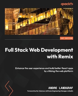 Front cover_Full Stack Web Development with Remix