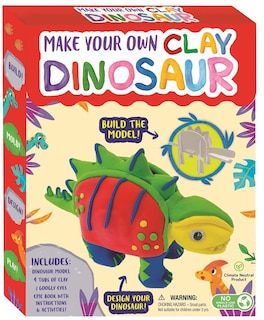 Front cover_Make Your Own Clay Dinosaur