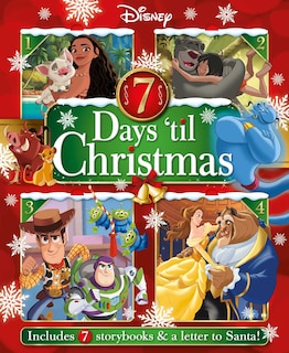 DISNEY 7 DAYS TIL XMAS: With 7 Storybooks and Letter to Santa