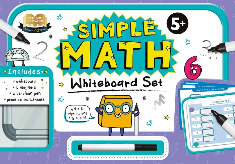 Front cover_Help With Homework: Simple Math Whiteboard Set