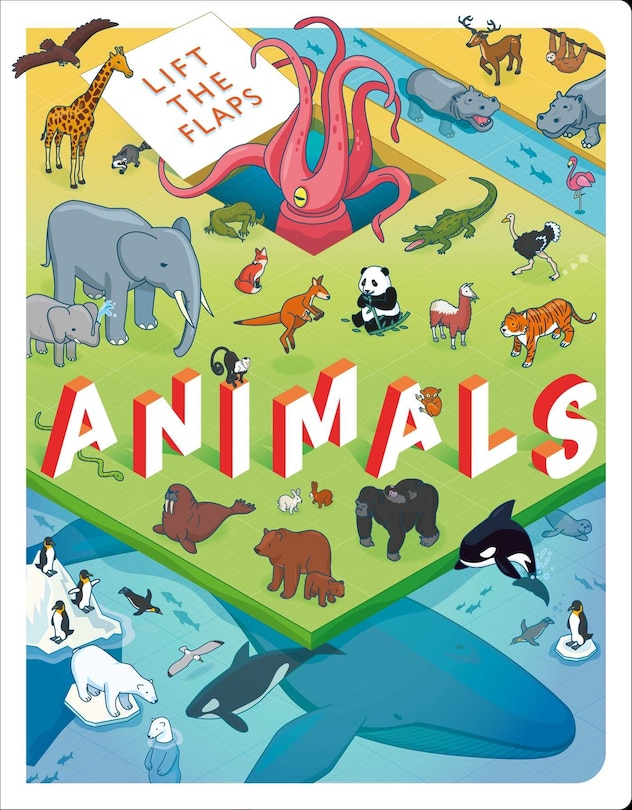 Front cover_Lift the Flaps: Animals