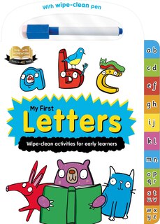 Front cover_Help with Homework: My First Letters-Wipe-Clean Activities for Early Learners