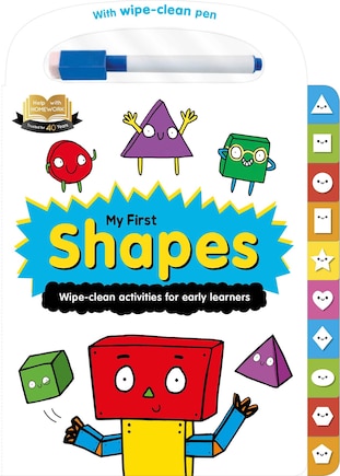 Help with Homework: My First Shapes-Wipe-Clean Activities for Early Learners: For 2+ Year-Olds-Includes Wipe-Clean Pen