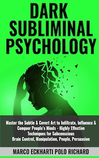 Couverture_Dark Subliminal Psychology