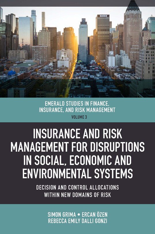 Couverture_Insurance and Risk Management for Disruptions in Social, Economic and Environmental Systems