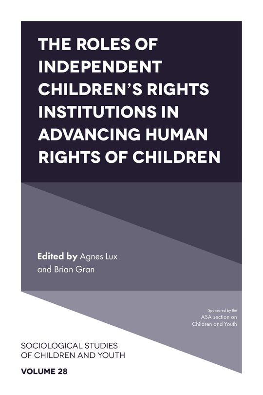 Front cover_The Roles of Independent Children’s Rights Institutions in Advancing Human Rights of Children