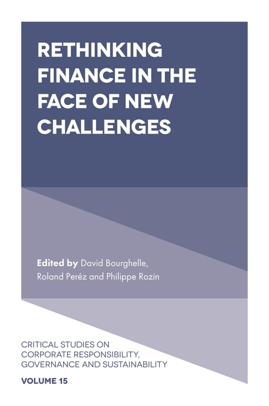 Front cover_Rethinking Finance in the Face of New Challenges