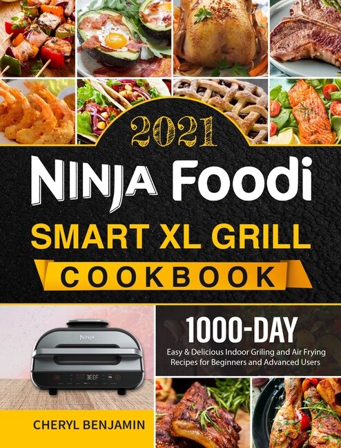 Couverture_Ninja Foodi Smart XL Grill Cookbook 2021