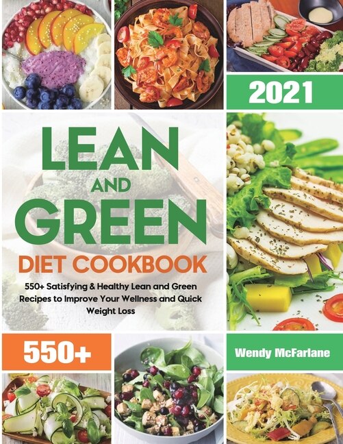 Front cover_Lean and Green Diet Cookbook 2021