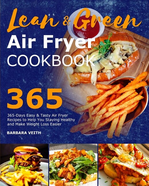 Front cover_Lean and Green Air Fryer Cookbook 2021
