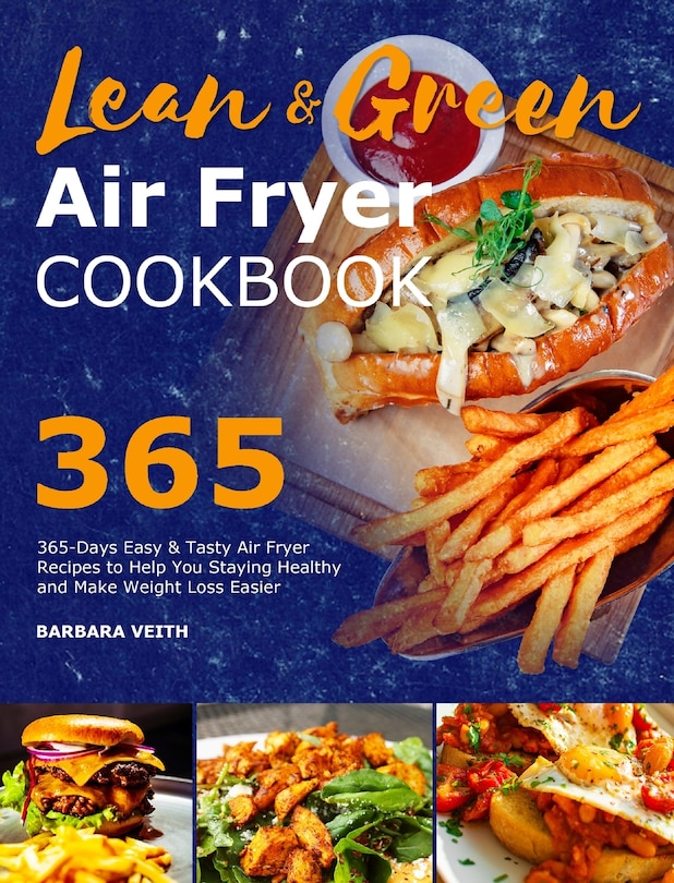 Couverture_Lean and Green Air Fryer Cookbook 2021