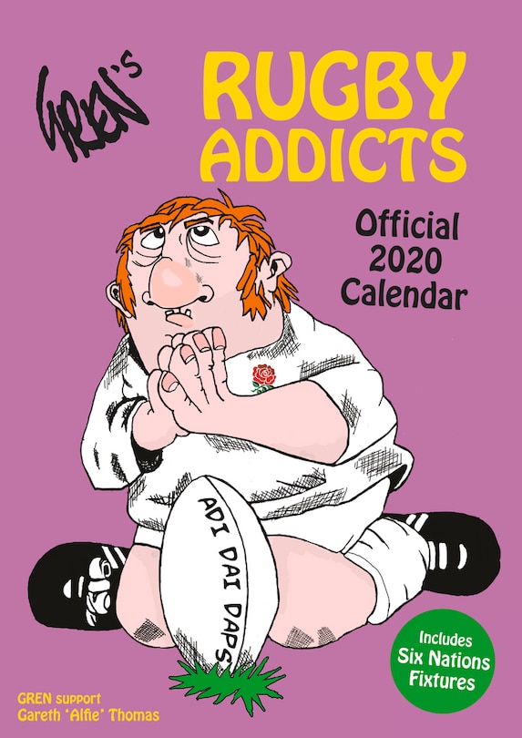 The Official Rugby Addicts (gren's) Calendar 2022