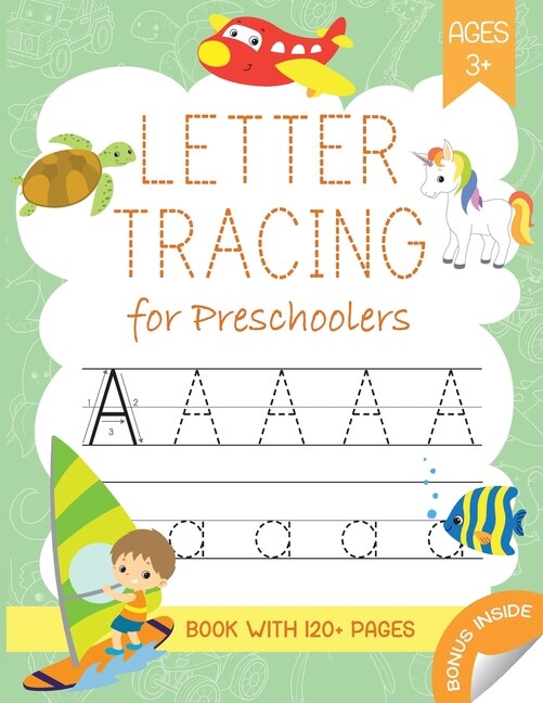 Front cover_Letter Tracing Book For Preschoolers
