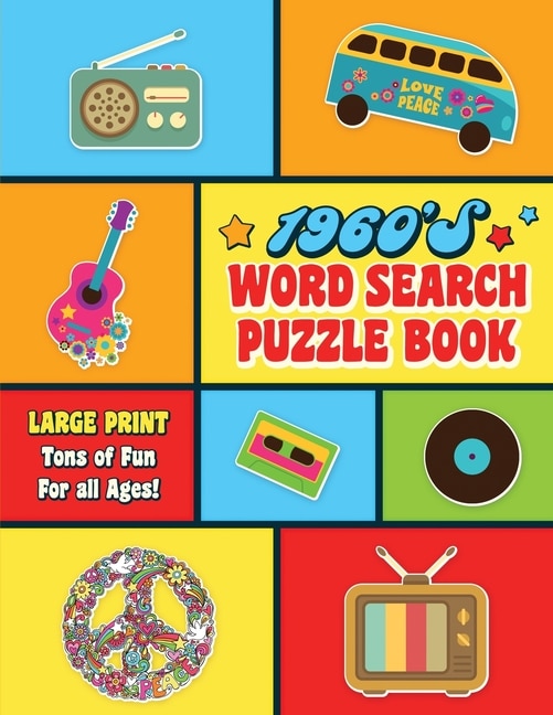 Couverture_1960's Word Search Puzzle Book