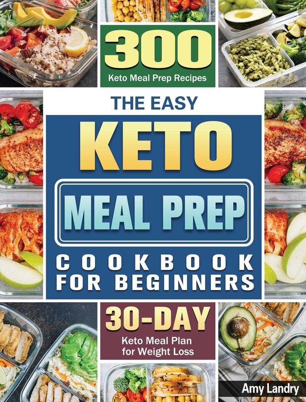 Front cover_The Easy Keto Meal Prep Cookbook for Beginners