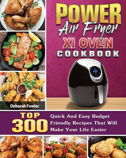 Front cover_Power Air Fryer Xl Oven Cookbook