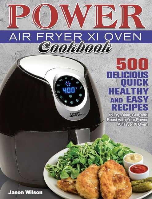 Power air fryer cooker recipe book sale
