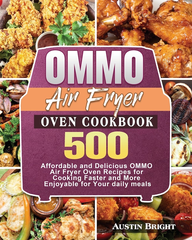 Front cover_OMMO Air Fryer Oven Cookbook