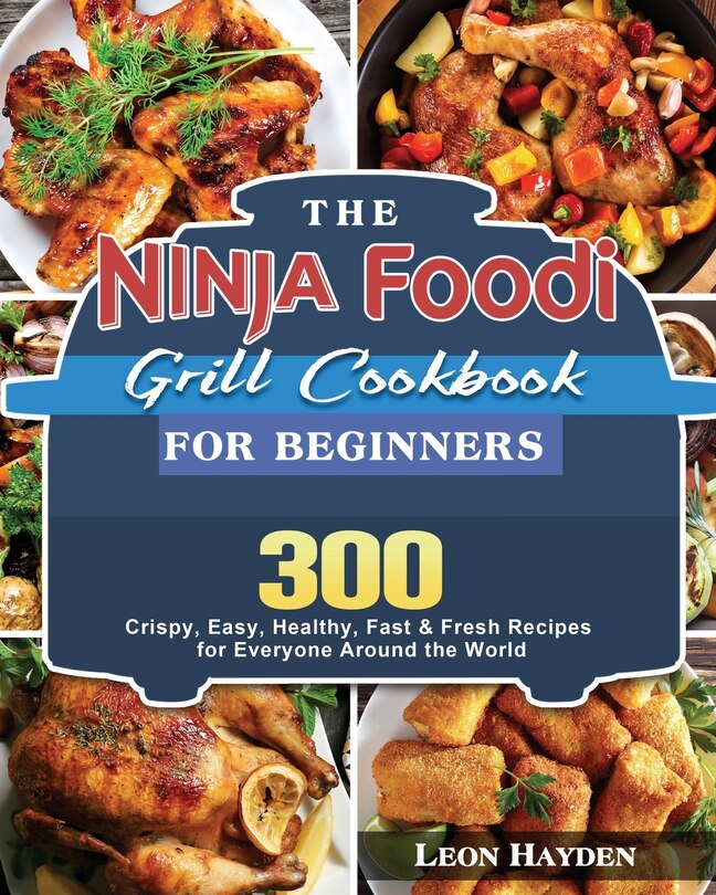 Front cover_The Ninja Foodi Grill Cookbook for Beginners
