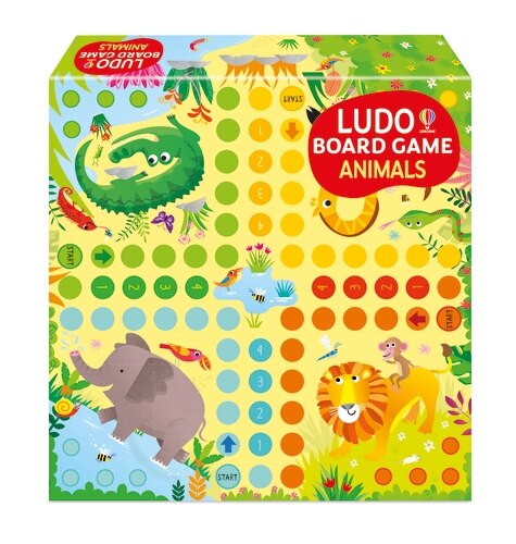 Front cover_Ludo Board Games: Animals