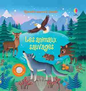 Mon livre sonore à toucher: Les animaux sauvages de Sam Taplin