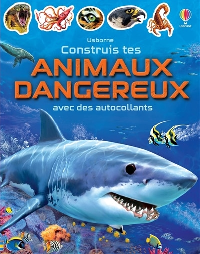 Construis tes animaux dangereux avec des autocollants