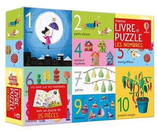 Couverture_Coffret livre et puzzle: Les nombres