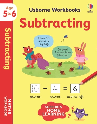Couverture_Usborne Workbooks Subtracting 5-6