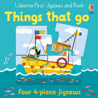 Couverture_Usborne First Jigsaws: Things That Go