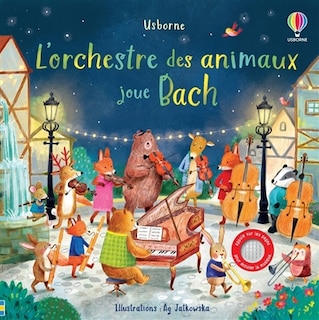 Couverture_L' orchestre des animaux joue Bach