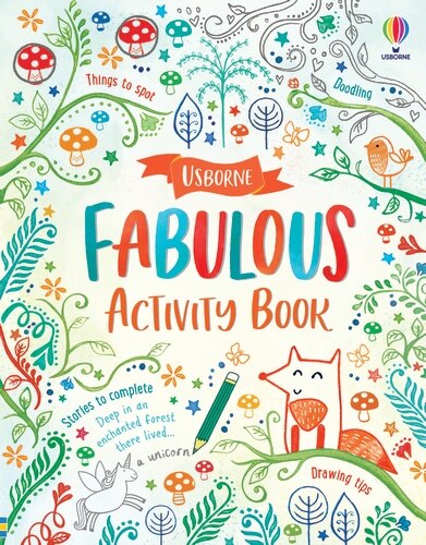 Front cover_The Usborne Fabulous Activity Book
