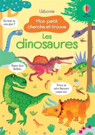 Front cover_Mon petit cherche et trouve Les dinosaures