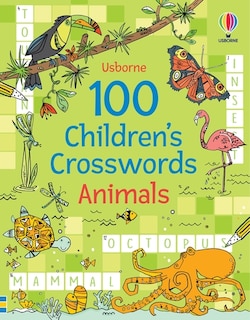 Front cover_100 Childrens Crosswords: Animals