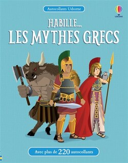 Couverture_Habille... les mythes grecs : avec plus de 220 autocollants